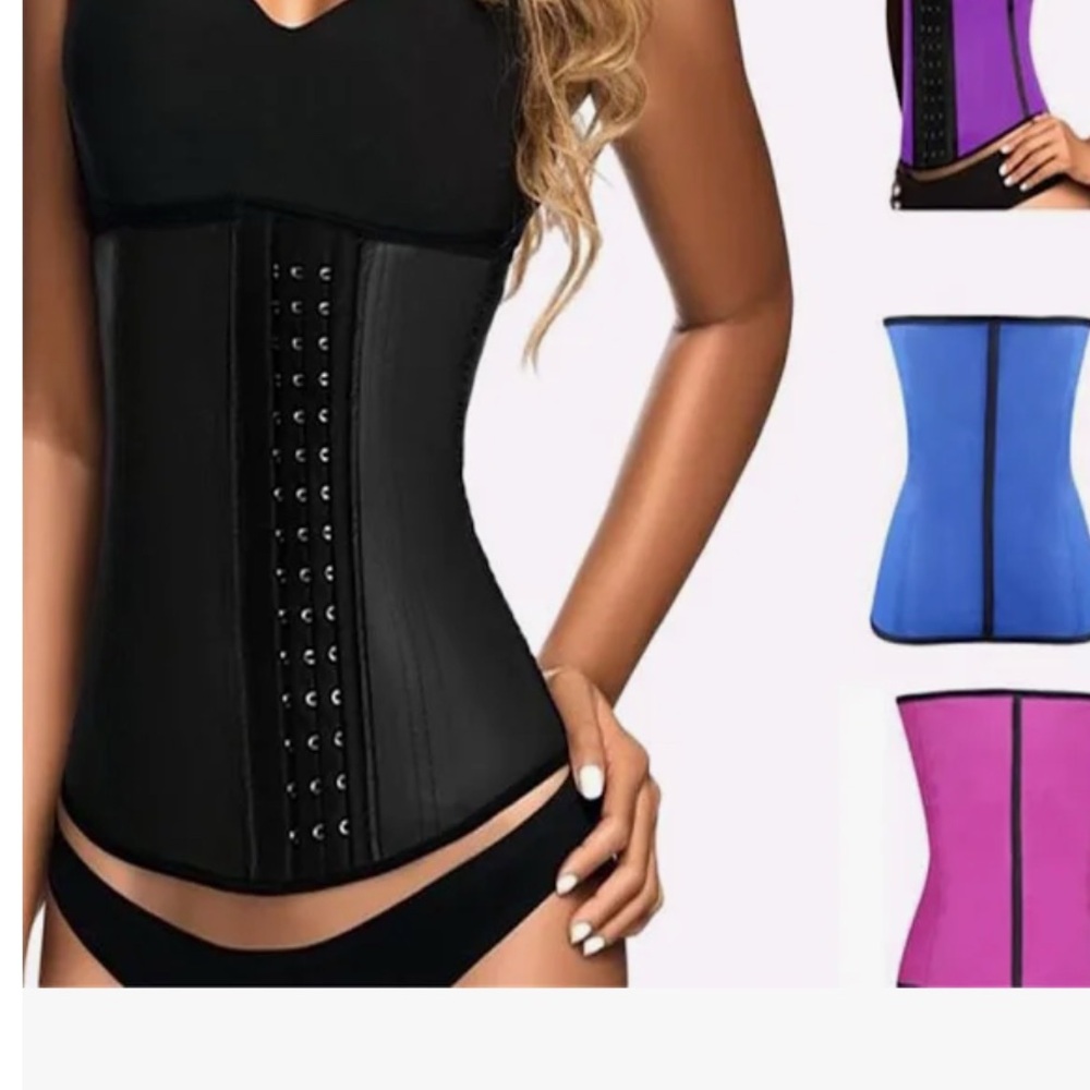 Elegant Black Shapewear Corset
